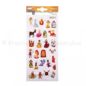 3D öntapadó matrica - mesehősök