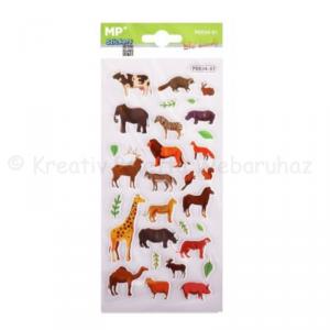 3D öntapadó matrica -  vadállatok