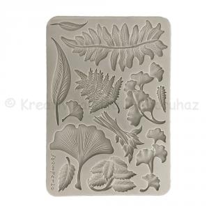 A5 szilikon öntőforma -  Herbarium Silvae - levélgyűjtemény