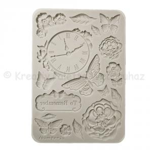 A5 szilikon öntőforma - Quiet Days clock