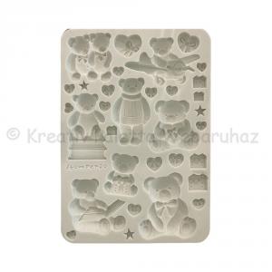 A5 szilikon öntőforma - The Owl's House - macik