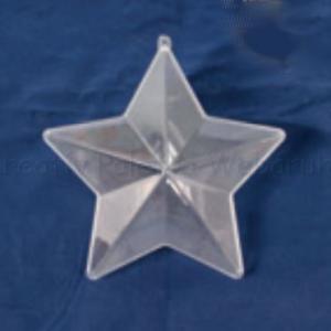 Akril csillag 10 cm, elválasztó betétlappal