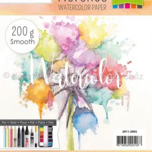 Akvarell papír A4 200 g, 12 db/csomag - Florance