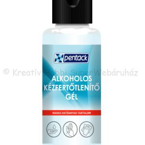 Alkoholos kézfertőtlenítő gél 60 ml - Pentack