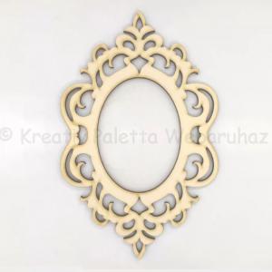 Barokk ovális keret 19,5 x 12,5 cm