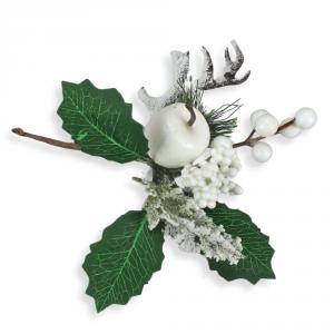 Beszúró fehér almás bogyós pick 20 cm