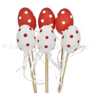 Betűzős húsvéti tojás 6 cm 2 db