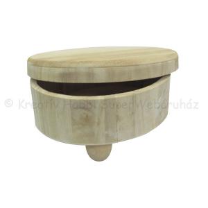 Bonbonier lábakkal 16 x 14 x 9 cm