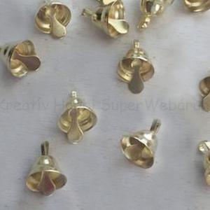 Csengő sárgaréz 5 mm, 10 db