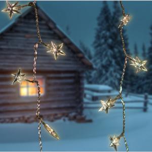 Csillag fényfüggöny 0,9 m * 2 m 192 LED