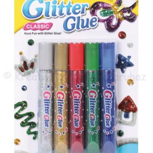 Csillámos ragasztó készlet 5 x 10,5 ml