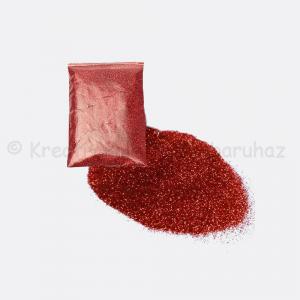 Csillámpor - glitter por 20 g - piros