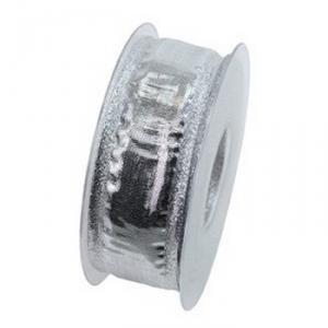 Dekor szalag 40 mm, 2 m - ezüst