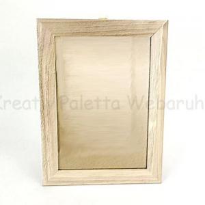 Fa képkeret  A4-es képhez