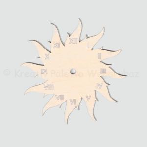 Fa óralap nap, római számokkal