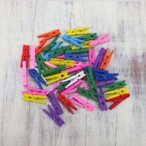 Facsipesz 3 cm, 10 db - színes