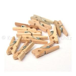 Facsipesz 4 cm, 10 db - natúr