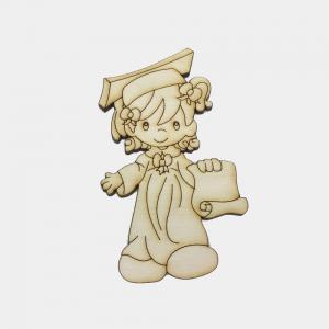 Fafigura - ballagó lány 10 cm