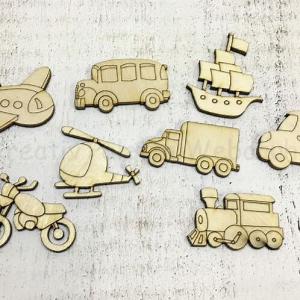 Fafigura - járművek 8 db