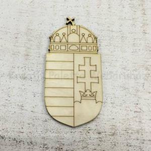 Fafigura - Magyar címer 9 cm