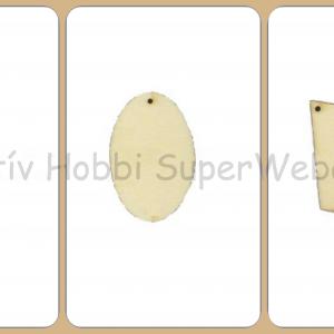 Falap fúrt lyukkal , különböző formák