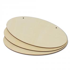 Falap - ovális 2 fúrt lyukkal 24 x 12 cm