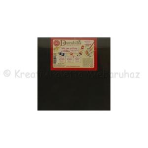 Fekete feszített vászon 15 x 15 cm