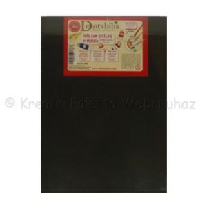 Fekete feszített vászon 35 x 50 cm