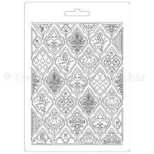 Felületmintázó- textúra lap, A5 -  pasztillák