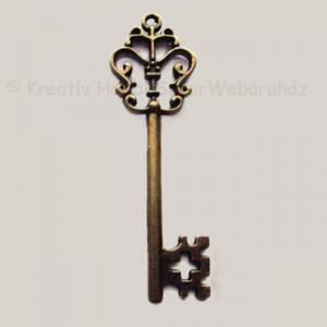 Fém díszítőelem - kulcs barokk 6 x 1,8 cm