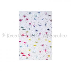 Filclap nyomott mintás A4 - star