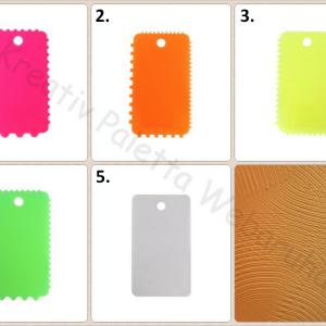 Fogazott díszítőlap többféle