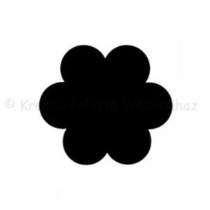 Formalyukasztó 25 mm - 6 szírmú virág