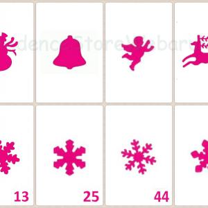 Formalyukasztó 25 mm - karácsony