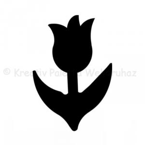 Formalyukasztó 25 mm - tulipán