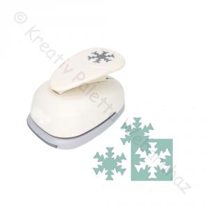 Formalyukasztó papírhoz 75 mm - hópehely