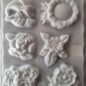 Gipszkiöntő - virágok