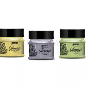Glamour metál akrilfesték 50 ml