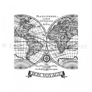 Gumi pecsételő - fantasztikus utazás 10 X 10 cm