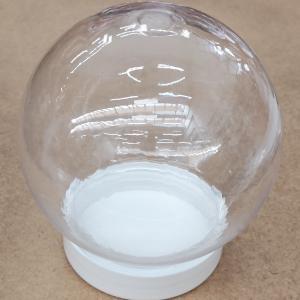 Hógömb dekorálható, 8 cm