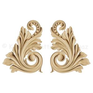 Hőre lágyuló fa - DU 02 Ciráda 8,0 x 6,0 x 0,8 cm  2 db