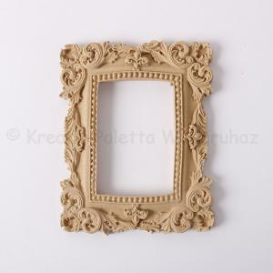 Hőre lágyuló fa - Képkeret téglalap 10 x 9 cm