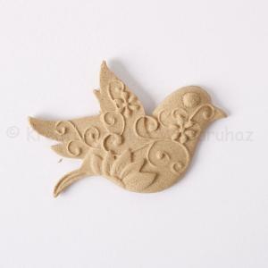 Hőre lágyuló fa - Madár 5 x 4 cm