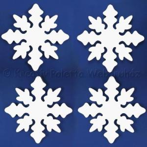 Hungarocell (polisztirol) hópehely 5 cm, 18 db/cs