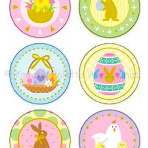 Húsvéti matrica arany dekorral