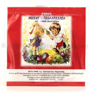 Húsvéti tojásfesték - piros