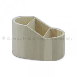 Írószertartó ovális  17 x 10 x 10,5 cm