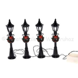 Kandeláber 12 cm, 4 db-os világító füzér