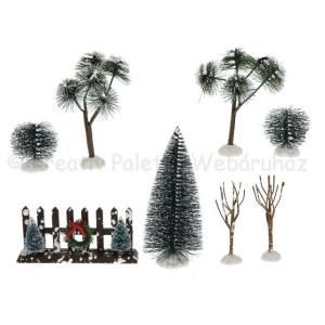 Karácsonyi dekor szett 8 db-os