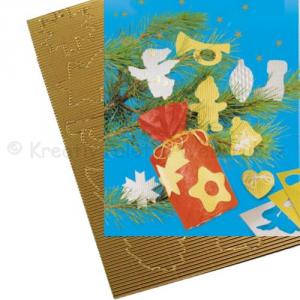 Karácsonyi függők hullámkartonból 12 db